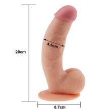 Carregar imagem no visualizador da galeria, Dildo realístico - 20cm - The Ultra Soft Dude - Lovetoy