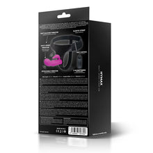 Carregar imagem no visualizador da galeria, Strap-on com vibrador vaginal e estimulador do clitóris - Hymax - Latetobed