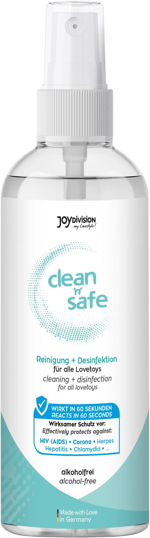Spray de Limpeza Desinfetante - Clean ‘n’ Safe 100ml