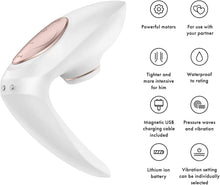 Carregar imagem no visualizador da galeria, Estimulador de Clitóris e Vibrador para Casal - Pro 4 Couples - Satisfyer