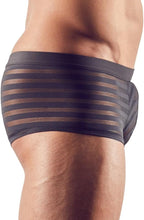 Carregar imagem no visualizador da galeria, Boxer masculino - Preto semi transparente - Svenjoyment