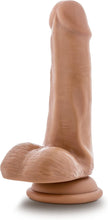 Carregar imagem no visualizador da galeria, Dildo Realista Posable 6” - 16.5 cm - Mocha - Dr. Skin