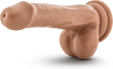 Carregar imagem no visualizador da galeria, Dildo Realista Posable 6” - 16.5 cm - Mocha - Dr. Skin