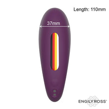 Carregar imagem no visualizador da galeria, Vibrador duplo com comando - para casal - com estimulador vaginal e clitóris - Divel - Engily Ross