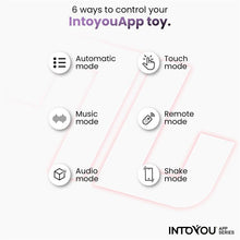 Carregar imagem no visualizador da galeria, Ovo vaginal vibratório com movimento de onda e APP - Waving remote egg - IntoYou