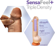 Carregar imagem no visualizador da galeria, Dildo Realista Posable 6” - 16.5 cm - Mocha - Dr. Skin