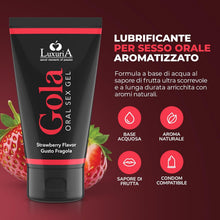Carregar imagem no visualizador da galeria, Gel para sexo oral com aroma a morango - Gola - 50 ml - LuxuriA