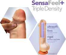 Carregar imagem no visualizador da galeria, Dildo realístico - 16.5 cm - Posable 6” - Bege - Dr. Skin