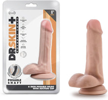 Carregar imagem no visualizador da galeria, Dildo realístico - 16.5 cm - Posable 6” - Bege - Dr. Skin
