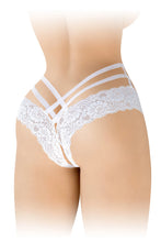 Carregar imagem no visualizador da galeria, Cueca em renda - Branco - Anne - Fashion Secret
