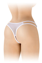 Carregar imagem no visualizador da galeria, Cueca em renda branca - Victoria - Fashion Secret