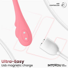 Carregar imagem no visualizador da galeria, Ovo vaginal vibratório com movimento de onda e APP - Waving remote egg - IntoYou