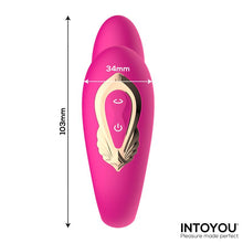 Carregar imagem no visualizador da galeria, Vibrador duplo - para casal - com movimento de rotação 360º e Comando - Lanty- IntoYou