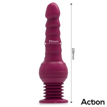 Carregar imagem no visualizador da galeria, Vibrador com movimento sobe e desce - 24 cm - Jet Thruster Rocket - Double Action