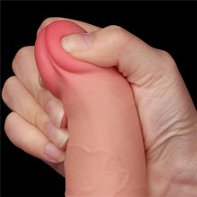 Carregar imagem no visualizador da galeria, Dildo deslizante com dupla camada 7.5” - Bege - 19.5 cm - Sliding Skin - LoveToy
