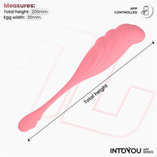 Carregar imagem no visualizador da galeria, Ovo vaginal vibratório com movimento de onda e APP - Waving remote egg - IntoYou