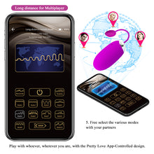 Carregar imagem no visualizador da galeria, Ovo Vaginal Vibratório Controlado por APP - Abner - Pretty Love