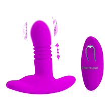 Carregar imagem no visualizador da galeria, Vibrador com movimento de sobe e desce - Heather - Rosa - Pretty Love