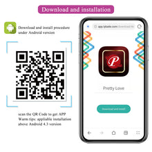 Carregar imagem no visualizador da galeria, Vibrador vaginal e clitóris com APP - Baird - Rosa - Pretty Love