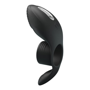 Anel Peniano vibratório com 2 estimuladores - Recarregável - Vibrating Penis Sleeve - Pretty Love