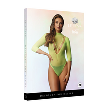 Carregar imagem no visualizador da galeria, Body verde em rede - Bliss - Le Désir