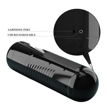 Carregar imagem no visualizador da galeria, Masturbador masculino com movimento de rotação e sobe e desce - Preto - Lorelei - Pretty Love