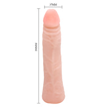 Carregar imagem no visualizador da galeria, Dildo realístico - 18,5 cm - Bege - Sextoy