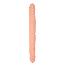 Carregar imagem no visualizador da galeria, Dildo realistíco duplo bege - 36 cm - Double dones - Baile