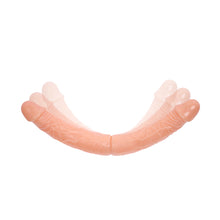 Carregar imagem no visualizador da galeria, Dildo realistíco duplo bege - 36 cm - Double dones - Baile