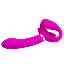 Carregar imagem no visualizador da galeria, Strap-on duplo com vibração - Valerie - Pretty Love