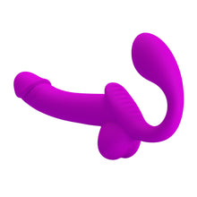Carregar imagem no visualizador da galeria, Strap-on duplo com ejaculador - Kelpie - Pretty Love