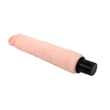 Carregar imagem no visualizador da galeria, Vibrador realístico multivelocidade - 26 cm - Bege -  The Realistic Cock - Baile