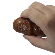 Carregar imagem no visualizador da galeria, Vibrador realístico castanho - 22.3cm - Osric - Pretty Love