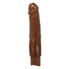 Carregar imagem no visualizador da galeria, Vibrador realístico castanho - 23.8cm - Rufus - Pretty Love