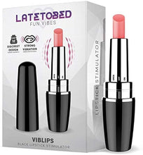 Carregar imagem no visualizador da galeria, Batom vibratório - Preto - Viblips - Latetobed