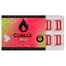 Carregar imagem no visualizador da galeria, Chicletes estimulantes - Frutos vermelhos - Climax - 8un