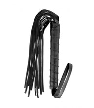 Carregar imagem no visualizador da galeria, Chicote preto - Martinet Whip - Fetish Tentation