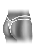 Carregar imagem no visualizador da galeria, Tanga em renda branca - Sylvie - Fashion Secret