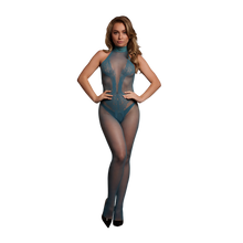 Carregar imagem no visualizador da galeria, Bodystocking - Azul - Le Désir