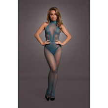 Carregar imagem no visualizador da galeria, Bodystocking - Azul - Le Désir