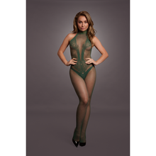 Carregar imagem no visualizador da galeria, Bodystocking - Verde - Le Désir
