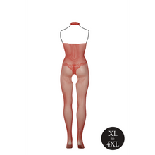 Carregar imagem no visualizador da galeria, Bodystocking - Vermelho - Plus Size - Le Désir
