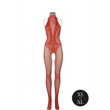Carregar imagem no visualizador da galeria, Bodystocking - Vermelho - Le Désir