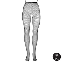 Carregar imagem no visualizador da galeria, Collants com risca atrás - Preto - Plus Size - Le Désir