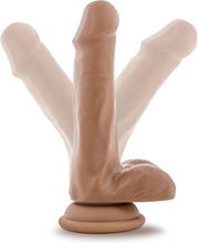 Carregar imagem no visualizador da galeria, Dildo Realista Posable 6” - 16.5 cm - Mocha - Dr. Skin