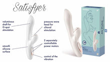 Carregar imagem no visualizador da galeria, Vibrador vaginal e ponto G com ondas de pressão no Clitóris - Pro+ G-Spot - Satisfyer
