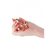 Carregar imagem no visualizador da galeria, Plug anal em alumínio cónico - Rose gold - Rear Assets