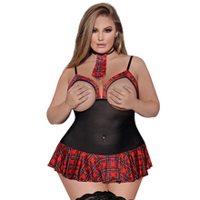 Carregar imagem no visualizador da galeria, Fantasia de colegial XL-XXXL - Varsity Vinex - Magic Silk
