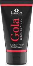 Carregar imagem no visualizador da galeria, Gel para sexo oral com aroma a morango - Gola - 50 ml - LuxuriA