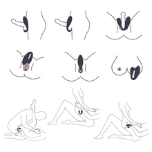 Carregar imagem no visualizador da galeria, Vibrador duplo para casal - com pulsação e comando - Recarregável -  Sync Passion